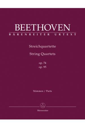 Beethoven 贝多芬 弦乐四重奏op. 74, 95  BA 9018