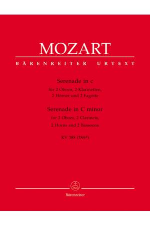 Mozart 莫扎特 C小调小夜曲K. 388 (384a) --管乐合奏 BA 5332