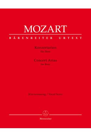Mozart 莫扎特 男低音音乐会咏叹调 BA 9185