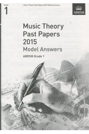 英皇考级：Music Theory Past Papers 2015 Model Answers 2015年乐理真题答案1级