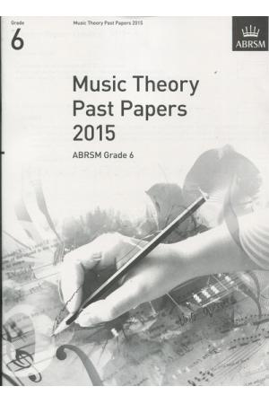 英皇考级： Music Theory Past Papers 2015年乐理真题6级