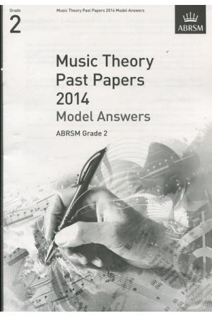 英皇考级：Music Theory Past Papers 2014 Model Answers 2014年乐理真题答案2级