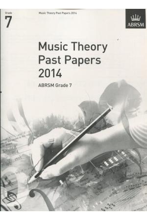 英皇考级： Music Theory Past Papers 2014年乐理真题7级