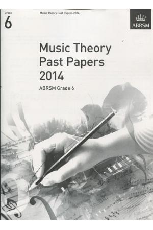 英皇考级： Music Theory Past Papers 2014年乐理真题6级