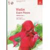 英皇考级：小提琴精选曲目  Violin  Exam Pieces   Grade  1 2016-2019 （附CD）英文版