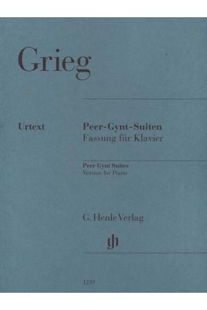 GRIEG  Peer-Gynt-Suiten 格里格  培尔金特组曲--钢琴版 HN 1239