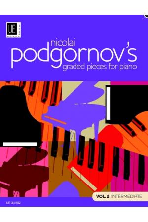 Nicolai Podgornov 普多可诺夫 钢琴分级曲集（2) （中级）UE34552