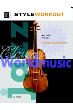  next Aleksey Igudesman 劳格斯曼"制订风格“--小提琴独奏曲集 UE33338