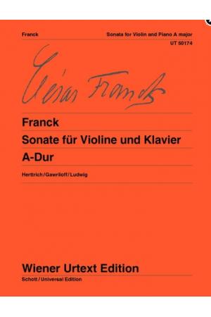 Franck 弗兰克：A大调小提琴奏鸣曲 UT50174