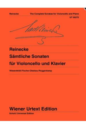 Carl Reinecke 雷内克：大提琴奏鸣曲全集 UT50272