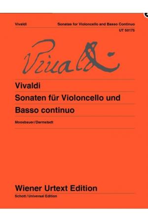 Antonio Vivaldi 维瓦尔第：大提琴和通奏低音奏鸣曲全集 UT50175