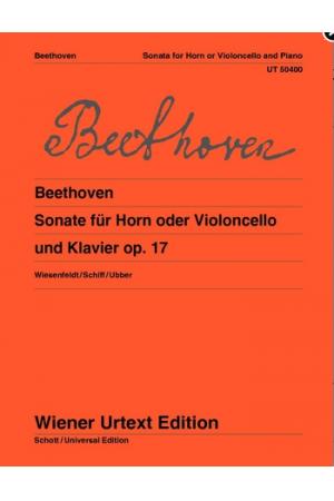 Beethoven 贝多芬：F大调小号或大提琴奏鸣曲 op. 17 UT50400