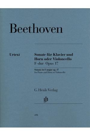 Beethoven 贝多芬：F大调圆号（或大提琴）奏鸣曲 op. 17 HN 498