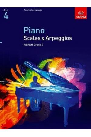 英皇考级：钢琴音阶与琶音piano Scales & Broken Chords(第4级）（英文版）