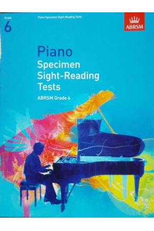 英皇考级：钢琴视奏piano Specimen Sight-Reading Tests (第6级）（英文版）