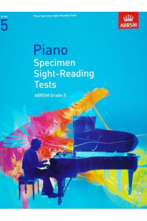 英皇考级：钢琴视奏piano Specimen Sight-Reading Tests (第5级）（英文版）