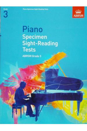 英皇考级：钢琴视奏piano Specimen Sight-Reading Tests (第3级）（英文版）