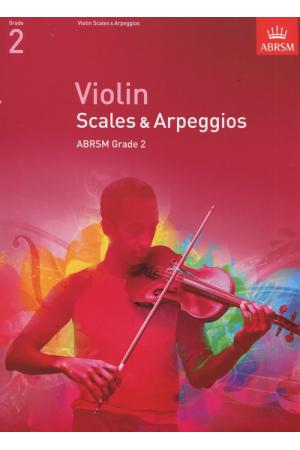 英皇考级：小提琴音阶与琶音Violin Scales & Arpeggios from 2012（2级）(英文版）