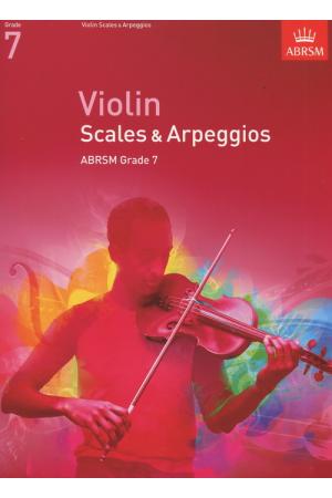 英皇考级：小提琴音阶与琶音Violin Scales & Arpeggios from 2012（7级）(英文版）