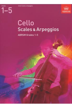 英皇考级：大提琴音阶与琶音Cello Scales & Arpeggios（1-5级）