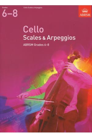 英皇考级：大提琴音阶与琶音Cello Scales & Arpeggios（6-8级）