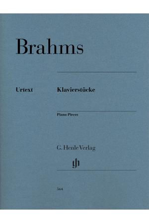 【原版乐谱】Brahms 勃拉姆斯 钢琴小品集 HN 564