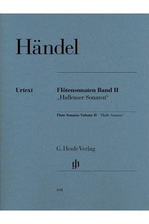 Handel 亨德尔 长笛奏鸣曲 II (“哈勒森”奏鸣曲）HN 638