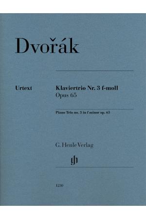 Dvorák 德沃夏克 f小调钢琴三重奏 OP 65 HN 1230