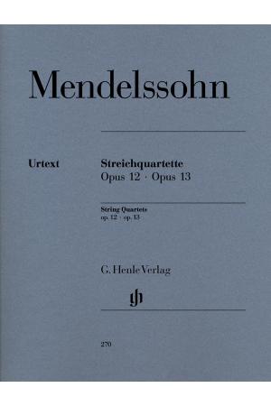 Mendelssohn  门德尔松 弦乐四重奏 OP 12、OP 13  HN 270