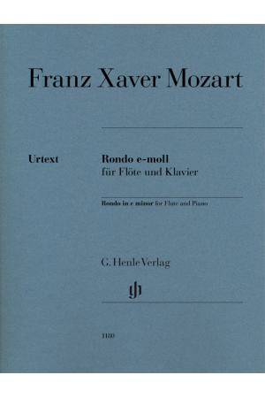 Franz Xaver Mozart 莫扎特 e小调圆舞曲--为长笛而作 HN 1180