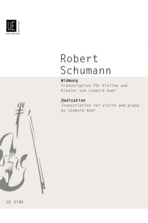 Schumann 舒曼 《奉献》——为小提琴而作 UE6790