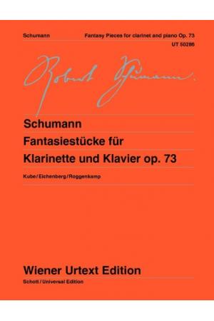Robert Schumann 舒曼 单簧管幻想曲 OP 73 UT50286