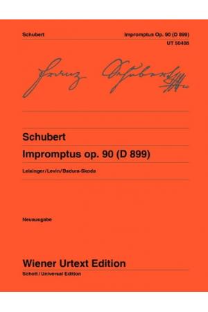 Schubert 舒伯特 四首即兴曲 OP 90（D899）UT50408