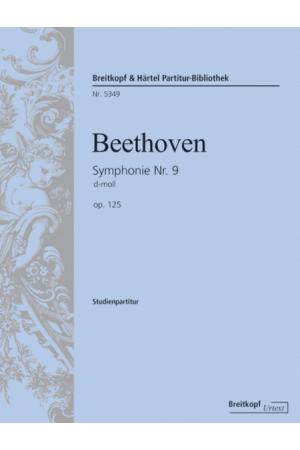 Beethoven 贝多芬 第九号交响曲 降B大调 Op. 125（总谱）PB 5349