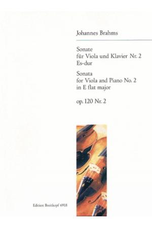 勃拉姆斯 中提琴奏鸣曲  Nr.2 Es-dur op.120/2 EB 6918