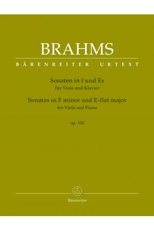 Brahms 勃拉姆斯 中提琴奏鸣曲 op. 120 BA 10907