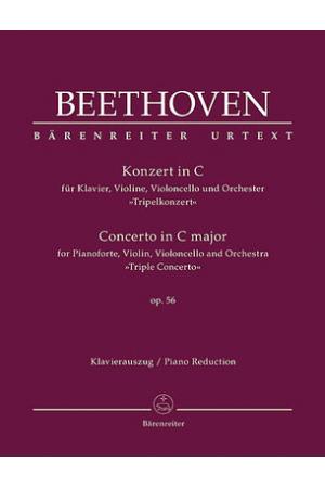 贝多芬 三重协奏曲OP 56（附分谱） BA 9027-90