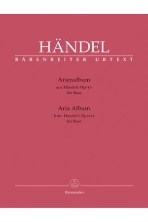 【原版】Handel 亨德尔 低音咏叹调曲集 BA 10255