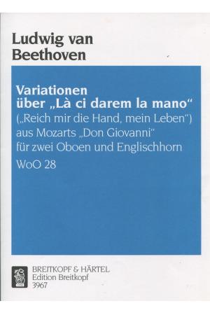 贝多芬“牵着我的小手”变奏曲--为两支双簧管和圆号而作 EB 3967 
