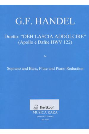 亨德尔 二重奏（选自“达芙妮和阿波罗”）--为女高音、男低音、长笛和钢琴而作 MR 2245
