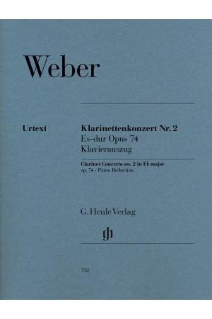 Weber 韦伯 降E大调第二单簧管协奏曲 op. 74 HN 732