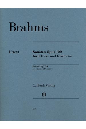 Johannes Brahms 勃拉姆斯 单簧管奏鸣曲 OP 120 HN 987