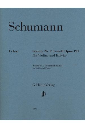 Schumann 舒曼 d小调第二小提琴奏鸣曲 OP 121 HN 1098