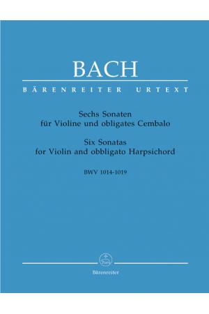 巴赫 六首小提琴与助奏羽管键琴奏鸣曲  BWV 1014-1019 BA 5240