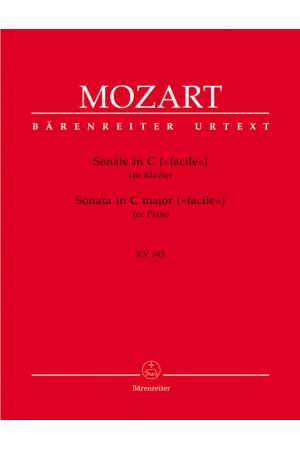 Mozart 莫扎特 C大调奏鸣曲“容易”KV 545 BA 5763