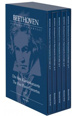 Beethoven 贝多芬 五部钢琴协奏曲（乐队总谱）TP 920