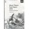  英皇考级：Music Theory Past Papers 2016年乐理真题答案5级