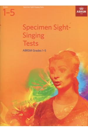 英皇考级：Specimen Sight-Singing Tests 视唱模拟题1-5级