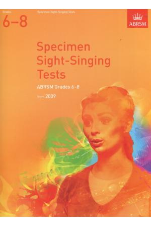 英皇考级：Specimen Sight-Singing Tests 视唱模拟题6-8级