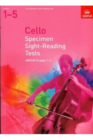 英皇考级：Cello Specimen S-R Tests 大提琴视奏1-5级